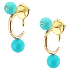 Regina Gambatesa Créoles turquoise