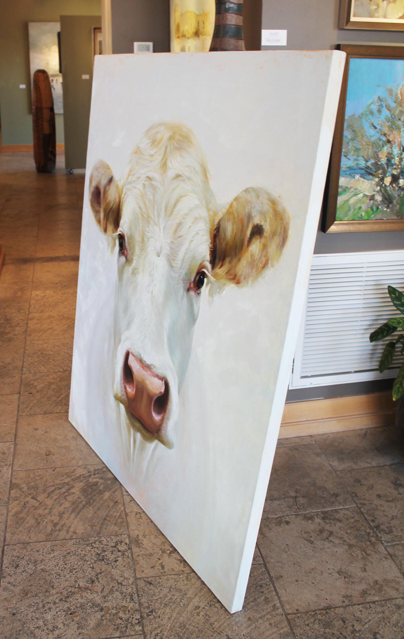 Hallo – Painting von Regina Lyubovnaya