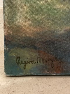 'Composition #5: Boulders & Rocks Series, ' by Regina Murphy, Oil Painting