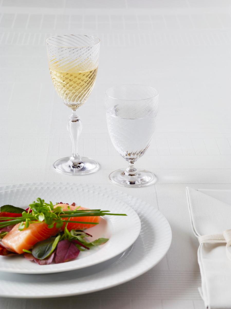 Turkish Regina White Wine Glass Clear, 6.1 Oz For Sale