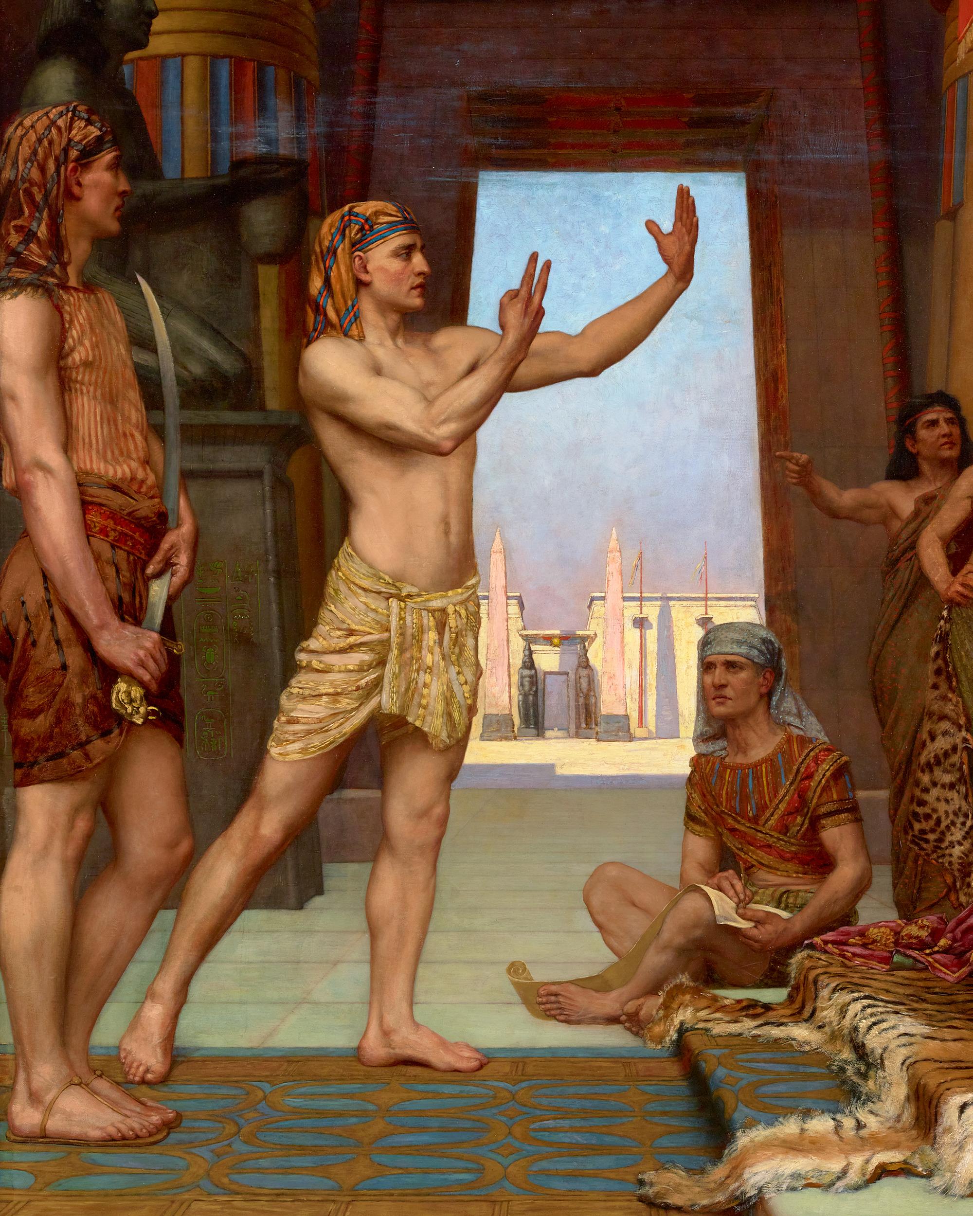 Joseph Interpreting Pharaoh's Dream by Reginald Arthur 2