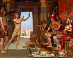 Antique Joseph Interpreting Pharaoh's Dream by Reginald Arthur