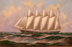 The Five-Masted Schooner ELINOR H.