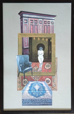 Geruchte (Rumors, Referring to Persecution of Jews) Original Collage