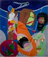 Reginald K Gee I Don T Know Either Oil Pastel On Canvas