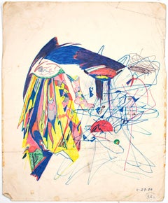Color Pencil Abstract Drawings And Watercolors 186 For Sale At