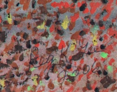 "Better To Trust" Watercolor on Paper Autumn Landscape signed by Reginald K. Gee