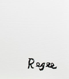 "Toda Raba #4, " Acrilico astratto su tela firmato Reginald K. Gee