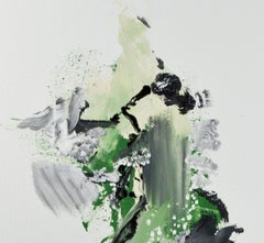 "Toda Raba #6", Acrilico su tela firmato da Reginald K. Gee