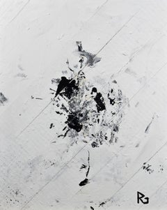 "Toda Raba #7", abstrait acrylique sur panneau signé par Reginald K. Gee