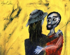 "See Ya Next Week, " Giclee Print after 1999 Mixed Media signed by Reginald Gee