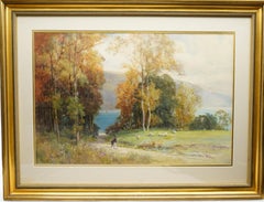 Landscape Drawings and Watercolors