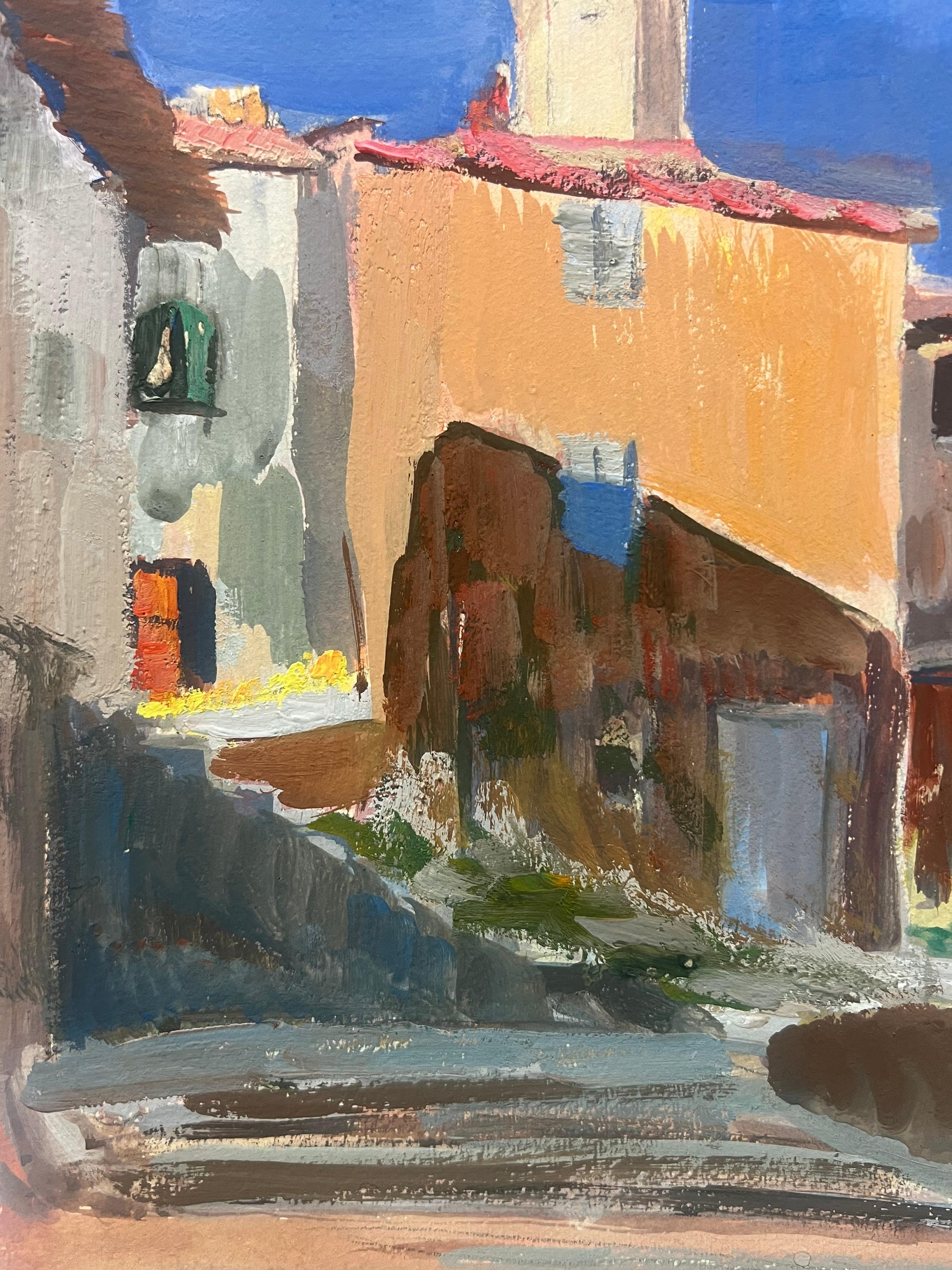 d - Landscape Painting Gris de Regine David