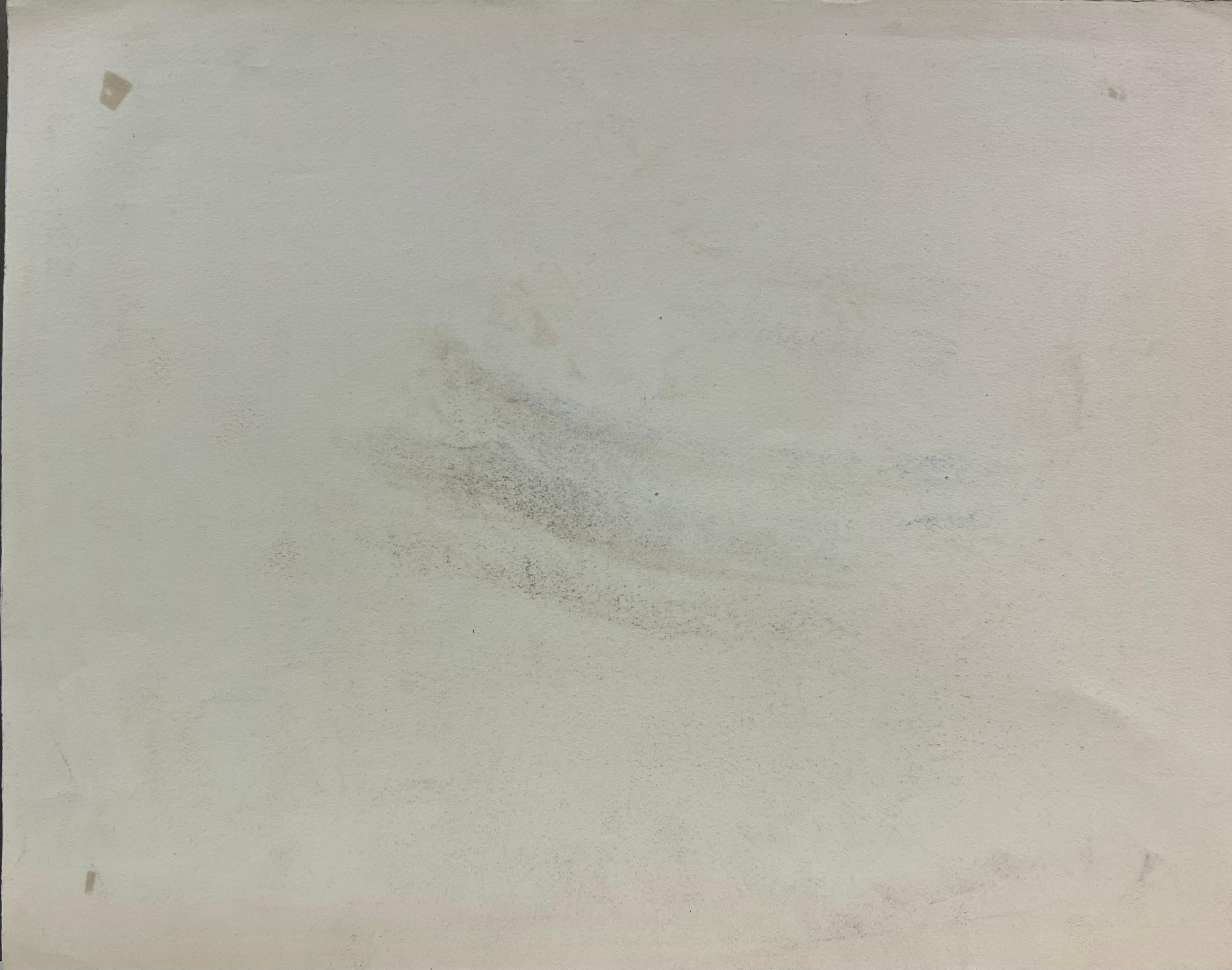 Campos Dorados de Cosecha Bajo un Cielo Nublado Un Paisaje Pastel de Tranquilidad Rural en venta 3