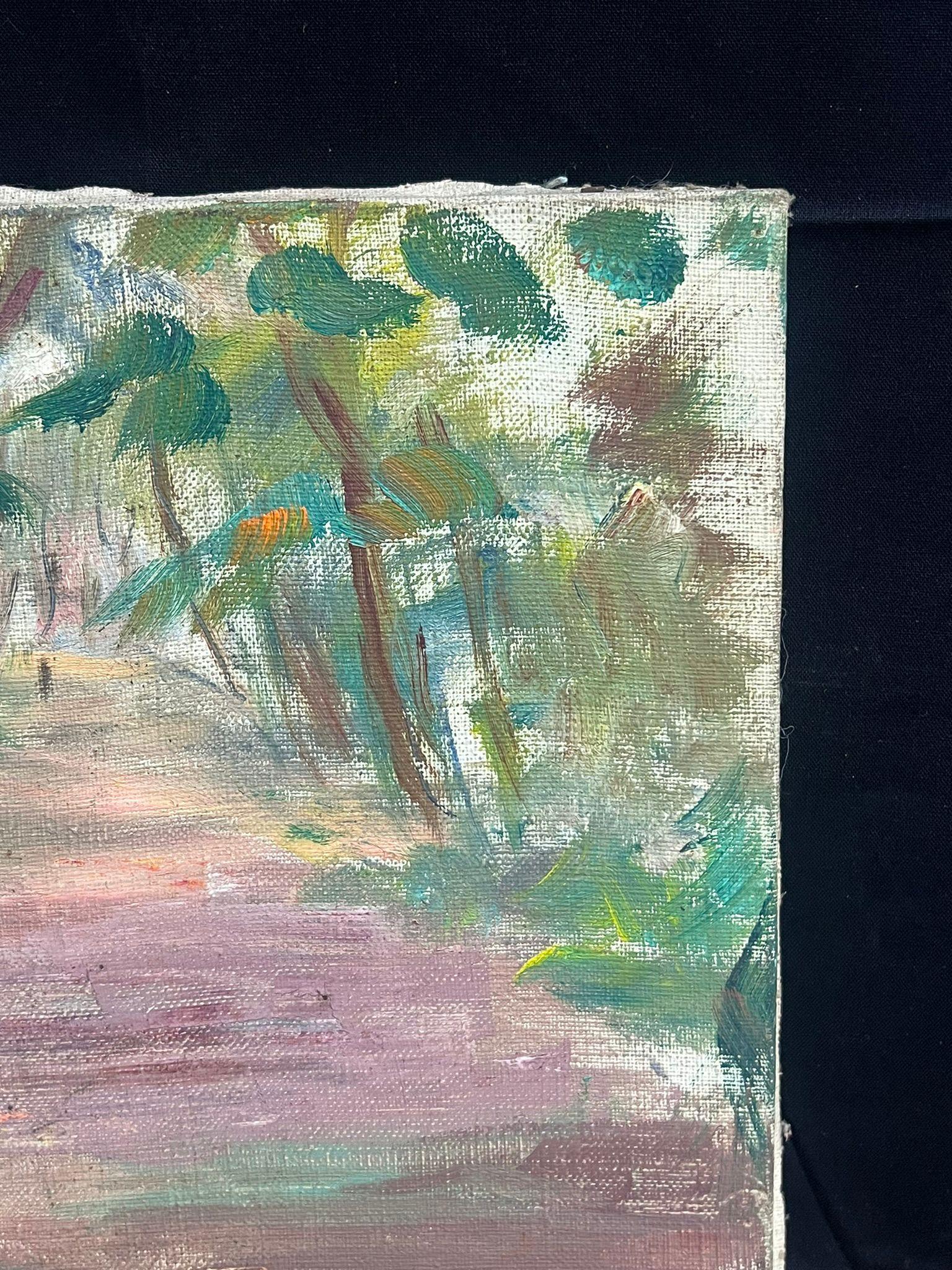 Leise lesen
von Regine David (französische Künstlerin, 1910-2018)
Ölgemälde auf Leinwand, ungerahmt
Maße: 16 x 13 Zoll
Zustand: Das Gemälde ist in einem sehr guten und vorzeigbaren Zustand und sicherlich sehr original. Es wurde zuvor im Nachlass des