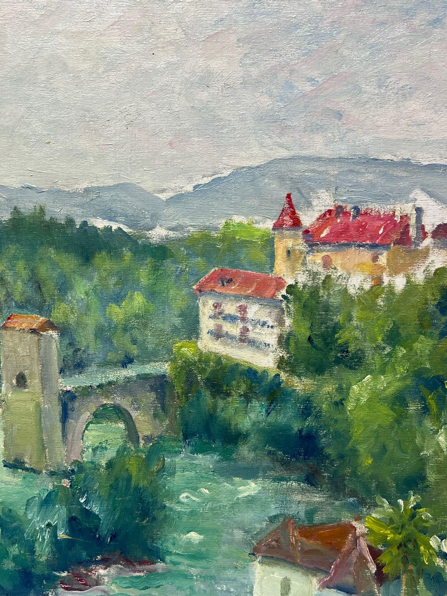 La Vieja Ciudad Francesa
de Regine David (artista francesa, 1910-2018)
óleo sobre tabla, sin enmarcar
medidas 13 x 16 pulgadas
estado: el cuadro está en muy buen estado y presentable, y sin duda es muy original. Anteriormente había estado guardada