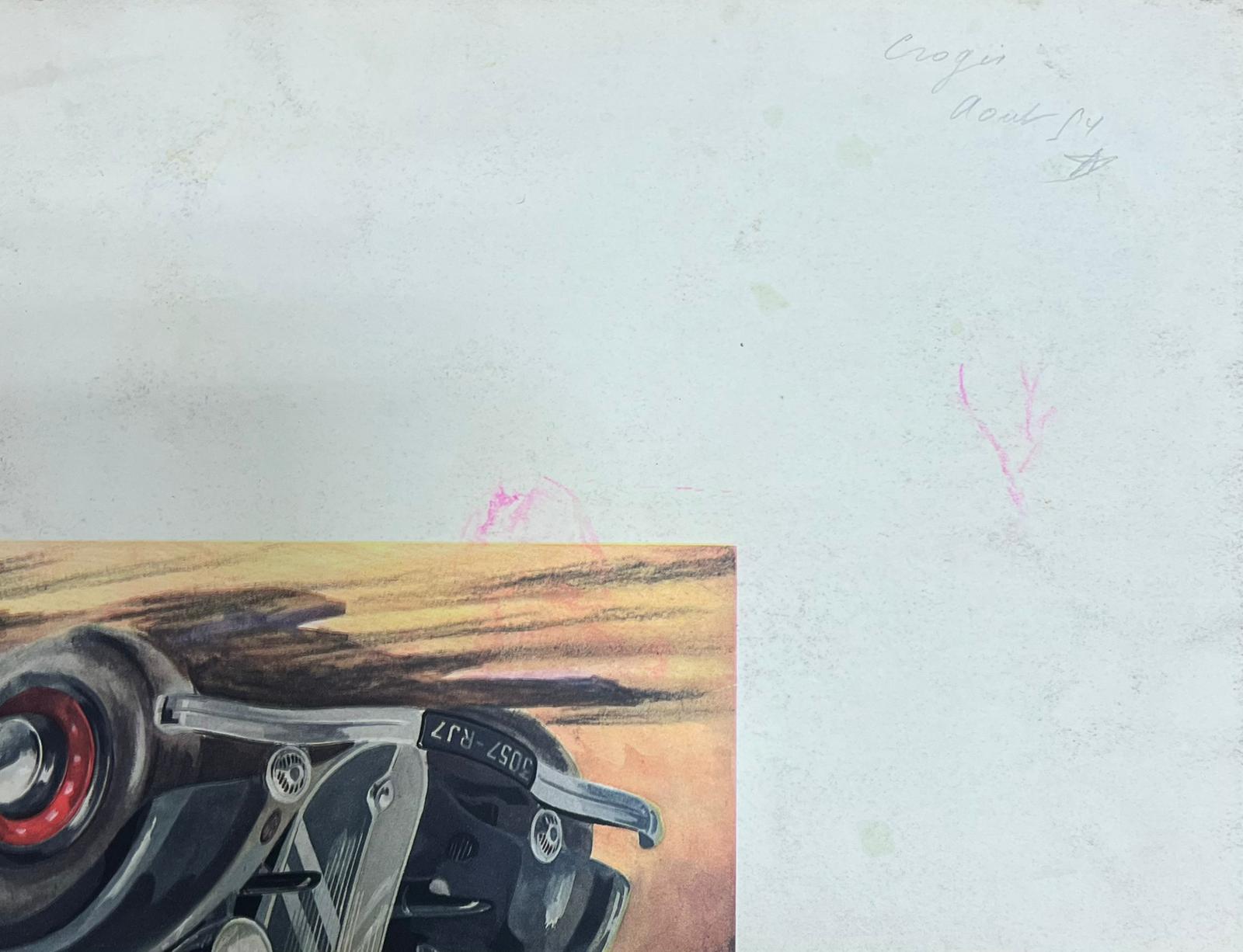 Una vivace scena pastorale
di David David (artista francese, 1910-2018)
pittura a pastello su carta d'artista
dipinto: 10,5 x 14 pollici
condizioni: Questo dipinto è in condizioni eccellenti, con colori vivaci e dettagli ben conservati. Il dipinto è
