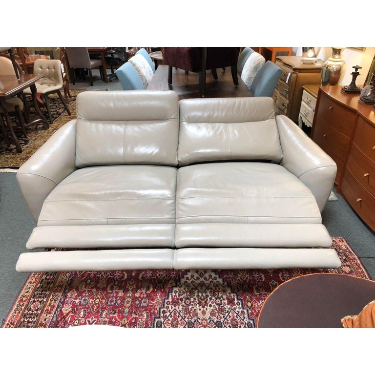 Regine Leather Sofa By Scandinavian Designs