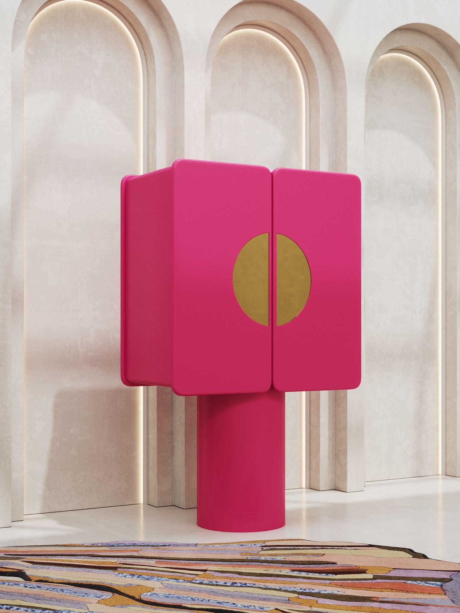 Vetro Regy rosa fluo in vendita