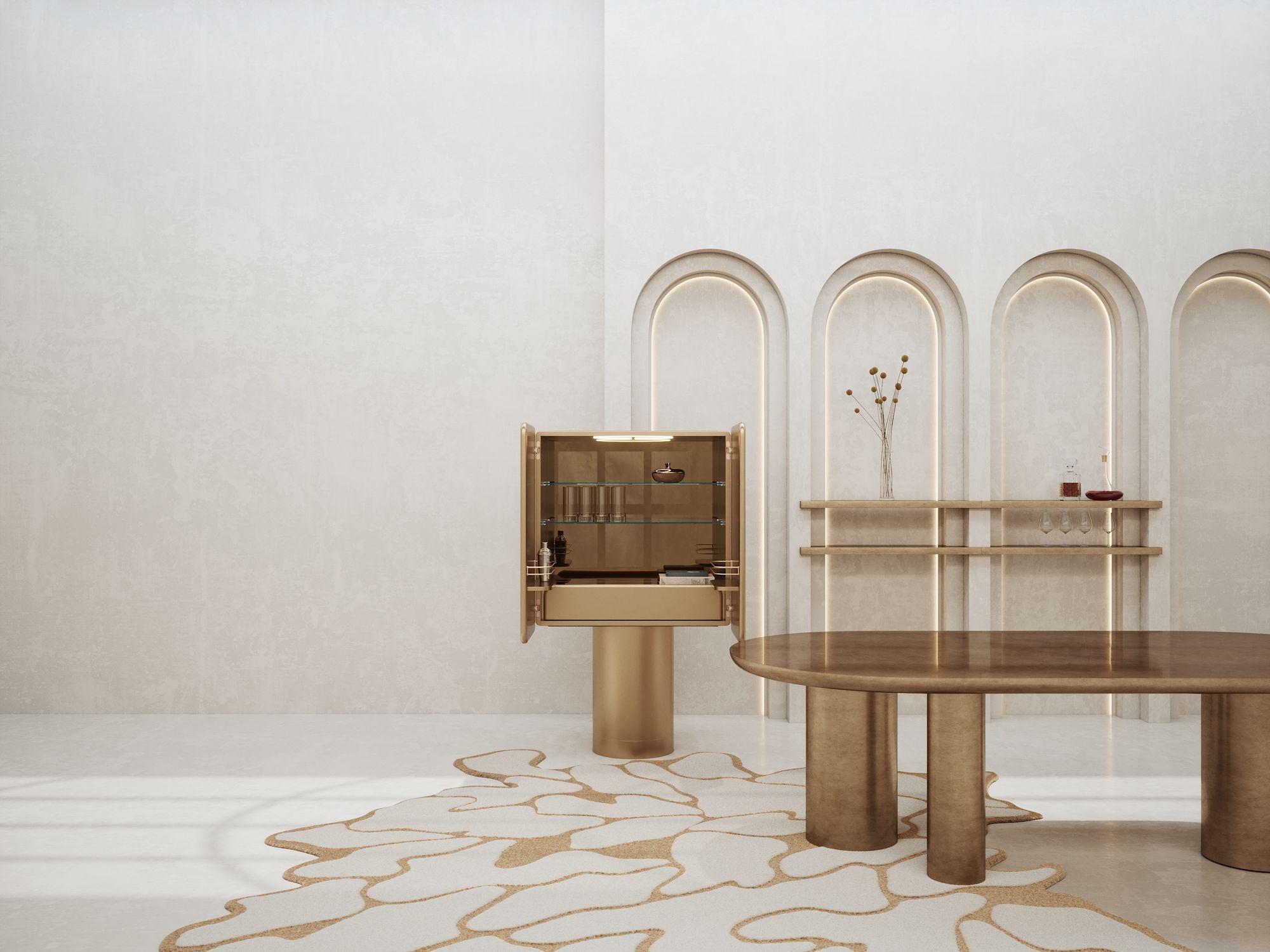 REGIS GOLD bar cabinet in vendita 5