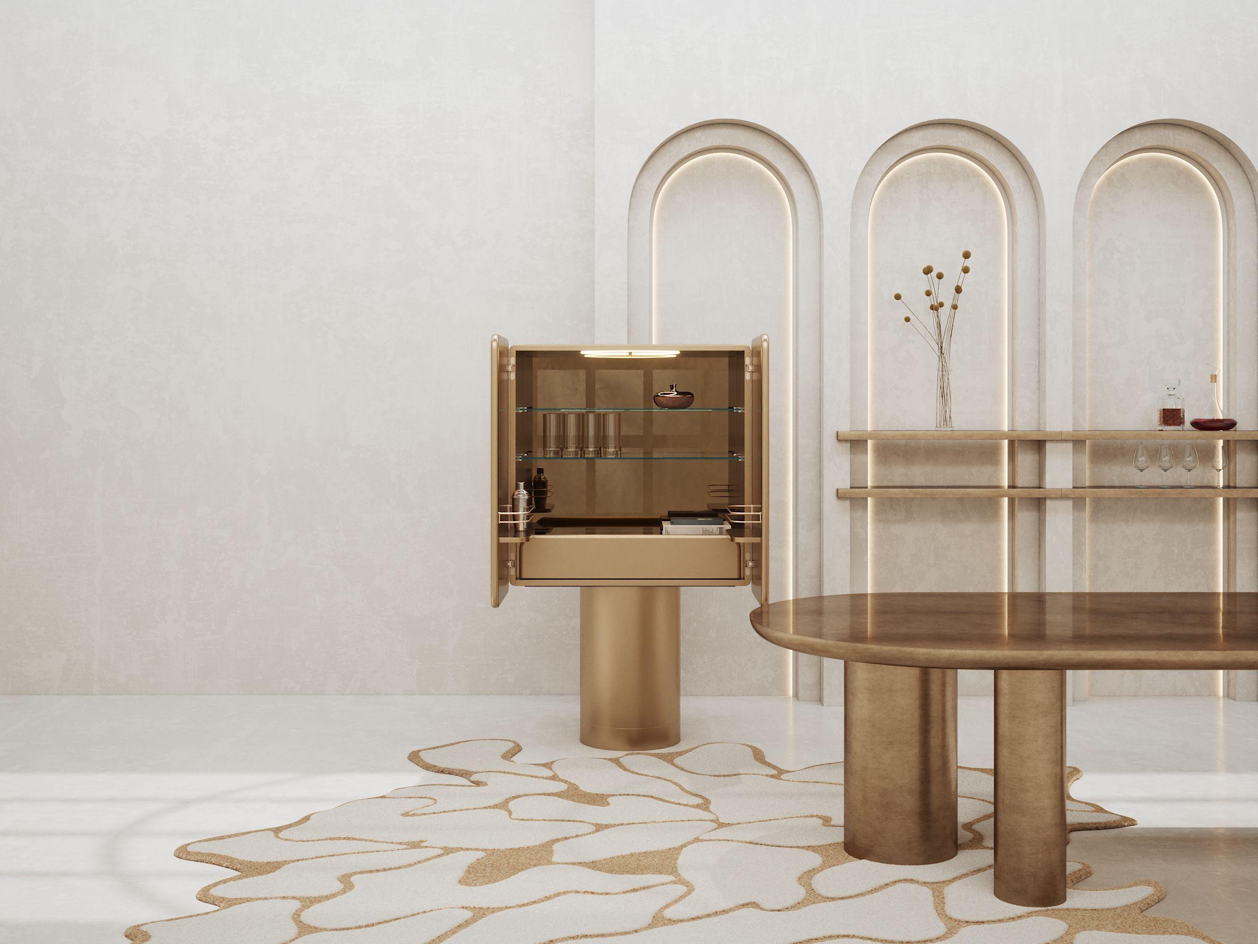 REGIS GOLD bar cabinet in vendita 6