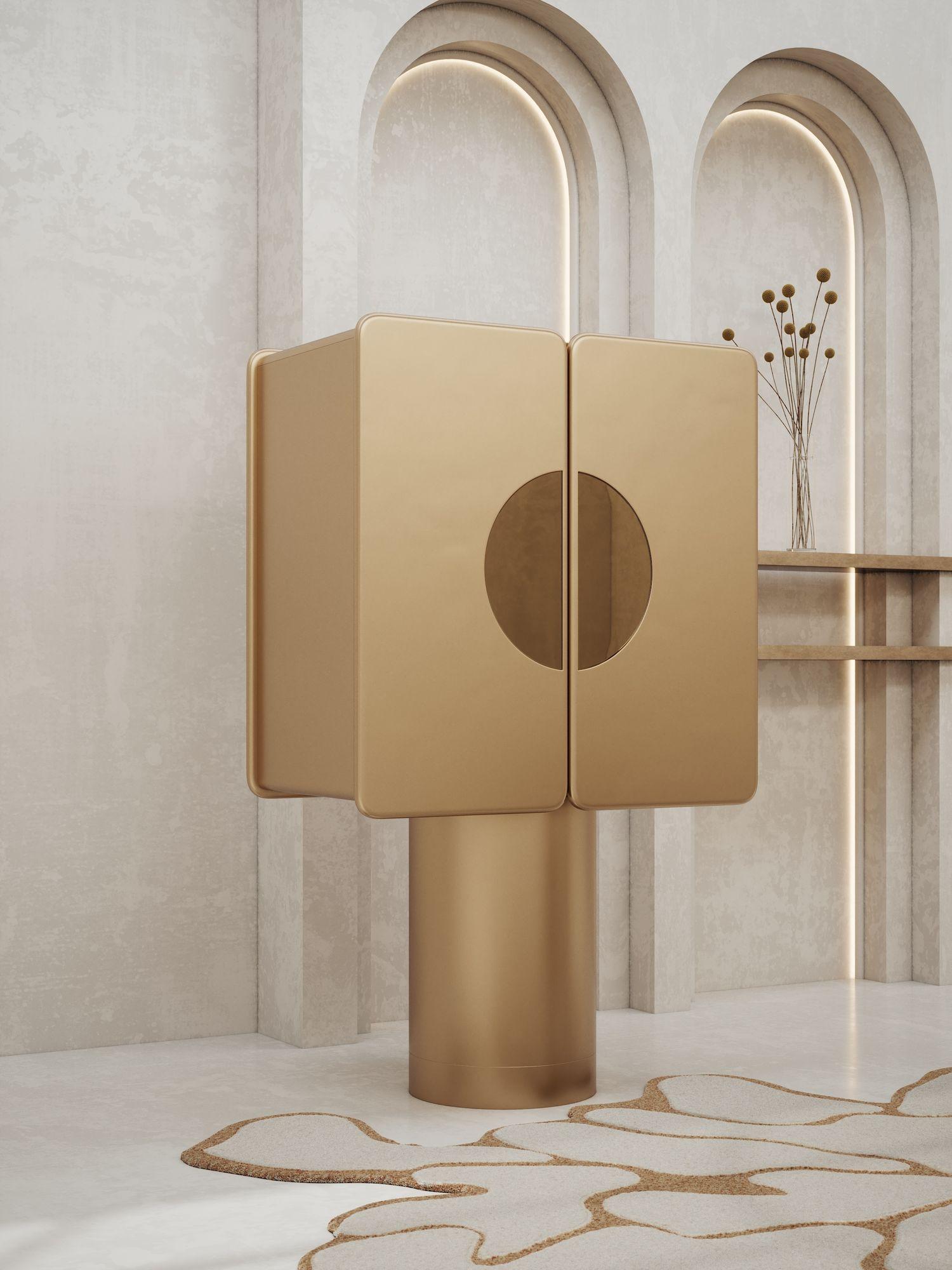 REGIS GOLD bar cabinet in vendita 10