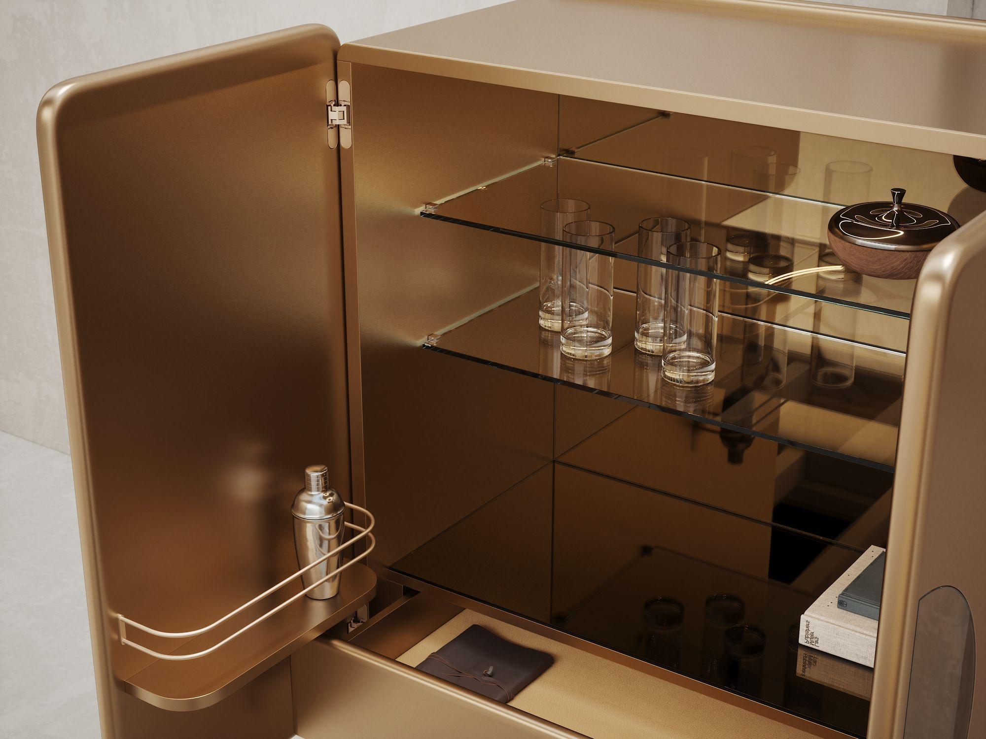 REGIS GOLD bar cabinet in vendita 11