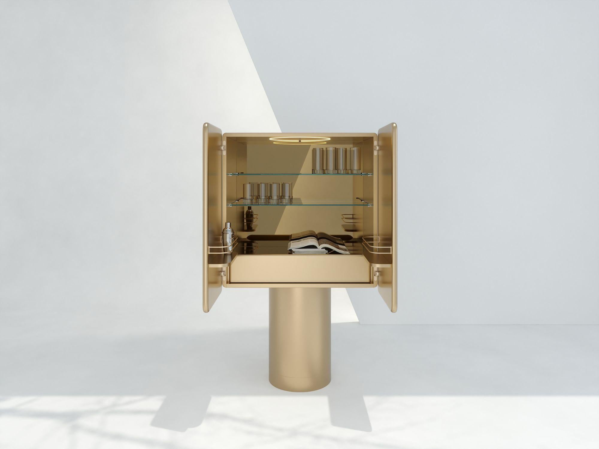 REGIS GOLD bar cabinet in vendita 14