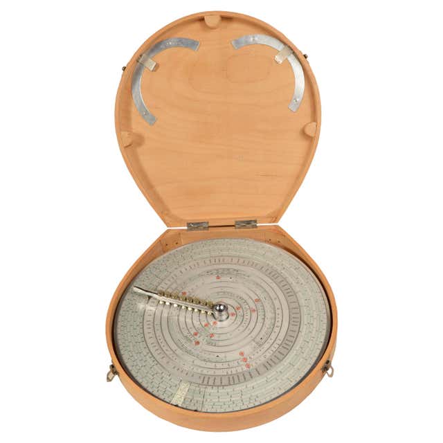 Large Slide Rule Ruler by Pickett Advertising Display Teaching Aid at ...