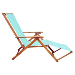 Reguitti Brescia Italy Long Chair Capri design years 50s pool deckchair
