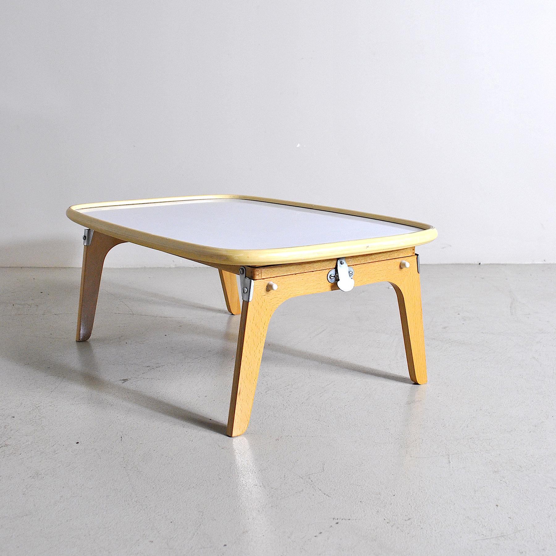 Mid-Century Modern Reguitti Brothers Bed Tray, Late 50's For Sale