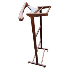 Reguitti style wooden coat rack. - CR Logo