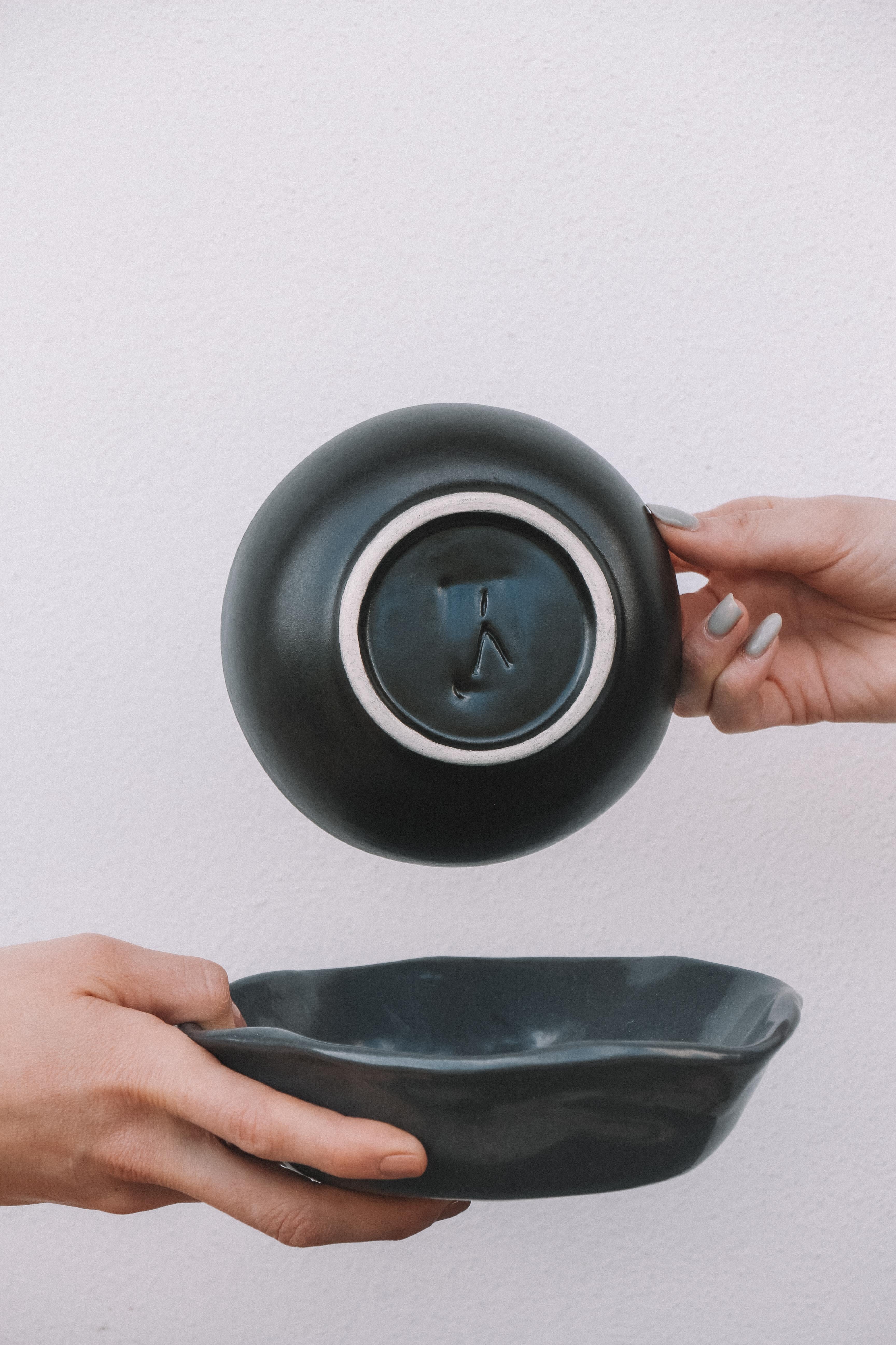 Regular Small Ceramic Bowl In New Condition For Sale In Ciudad De México, MX