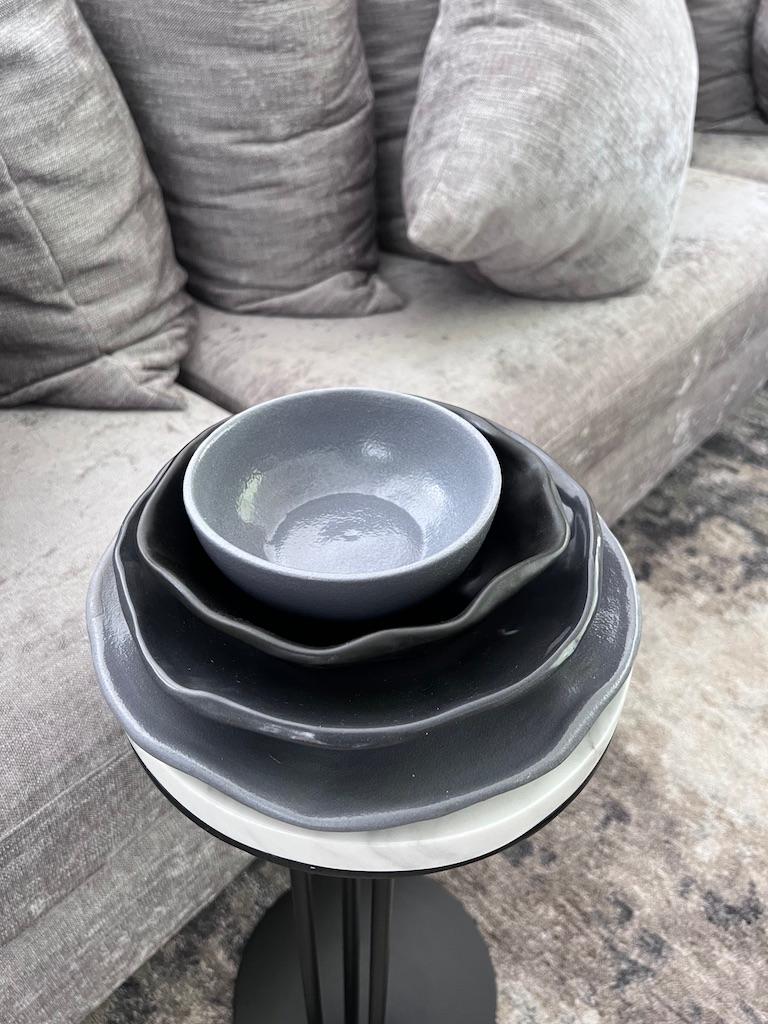 Contemporary Regular Small Ceramic Bowl For Sale