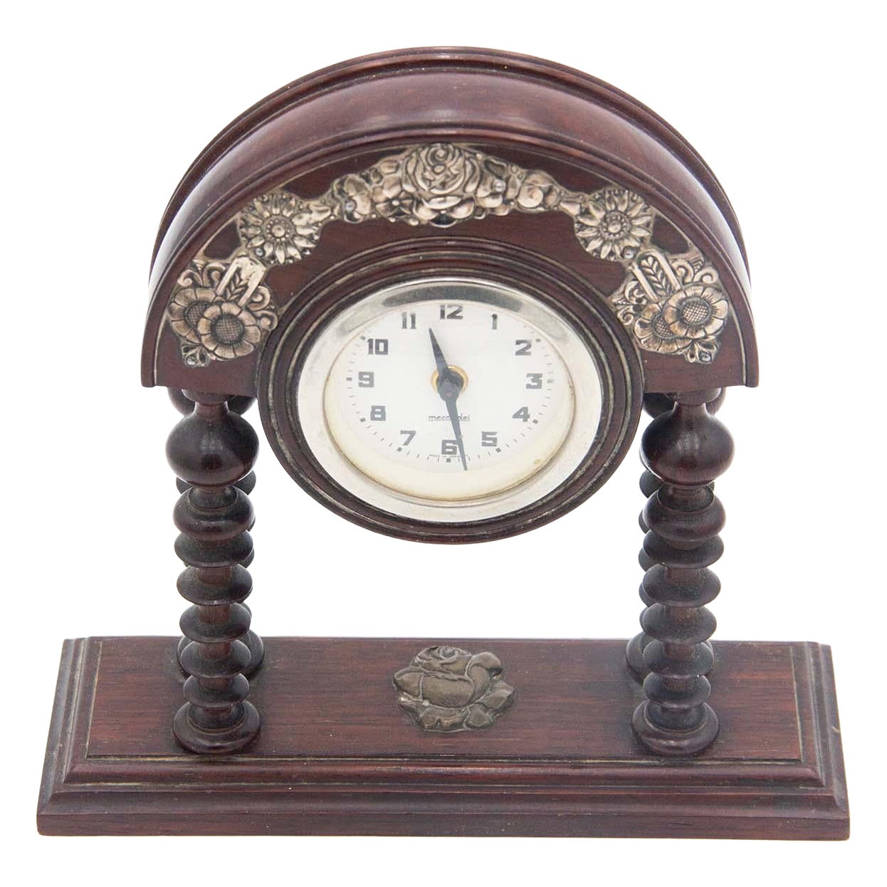 Regulator clock in rosewood