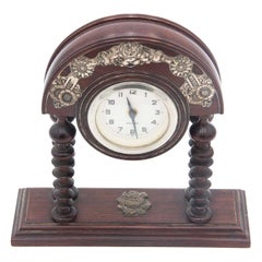 Regulator clock in rosewood