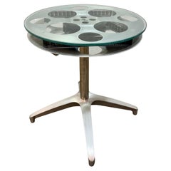 Rehab Original 1960
s Film Reel Side Table