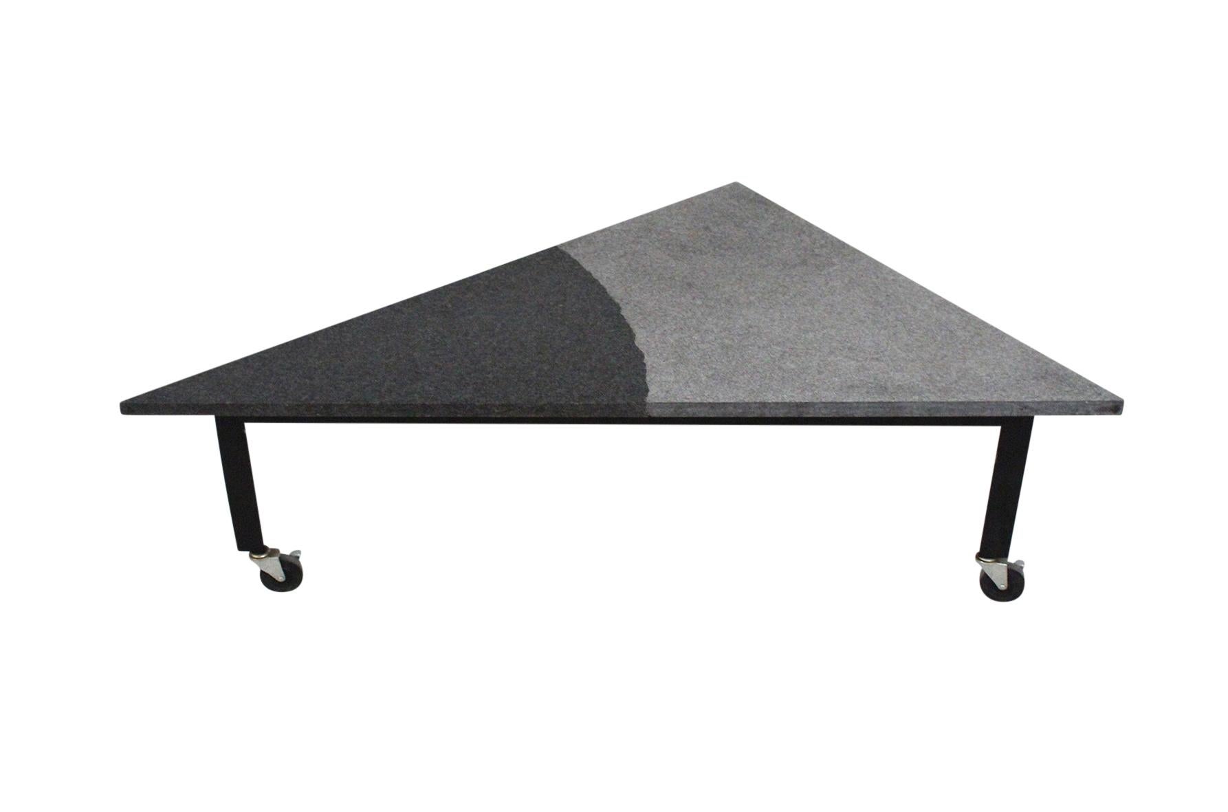 Rei Kawakubo for Comme des Garçons Triangular Coffee Table In Good Condition In Pawtucket, RI