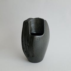 Reid Ozaki Studio Pottery Vase, Ikebana, US c. 1980s