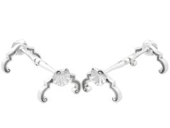 Reid & Sons Antique Sterling Silver Knife / Pen Rests