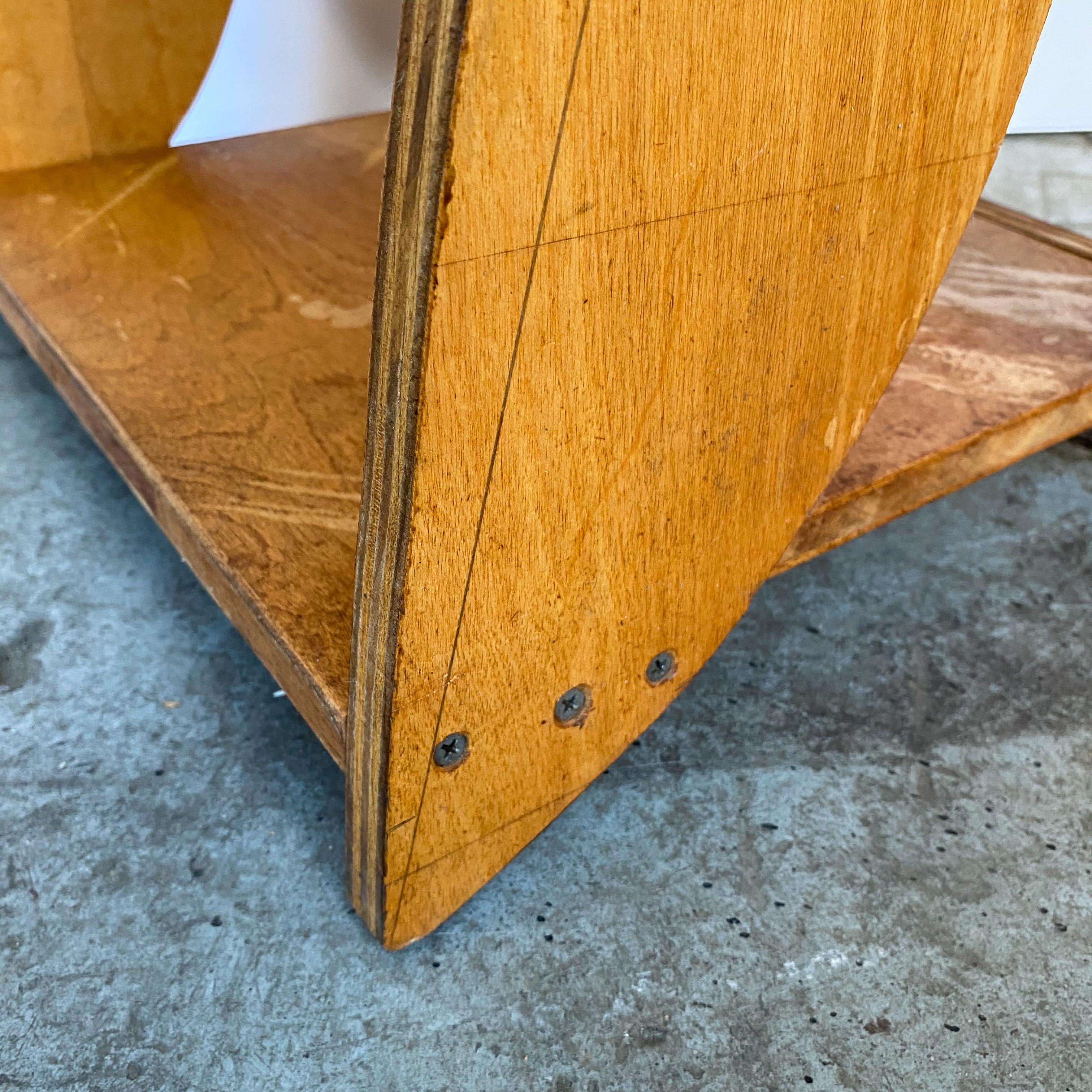 Reiji Kimura Cut Plywood Side Table 5