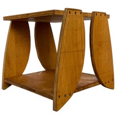 Reiji Kimura Cut Plywood Side Table
