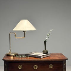 Reijmyre, Swedish Mid-Century Modern Adjustable Table Lamp, Metal, Sweden, 1960s