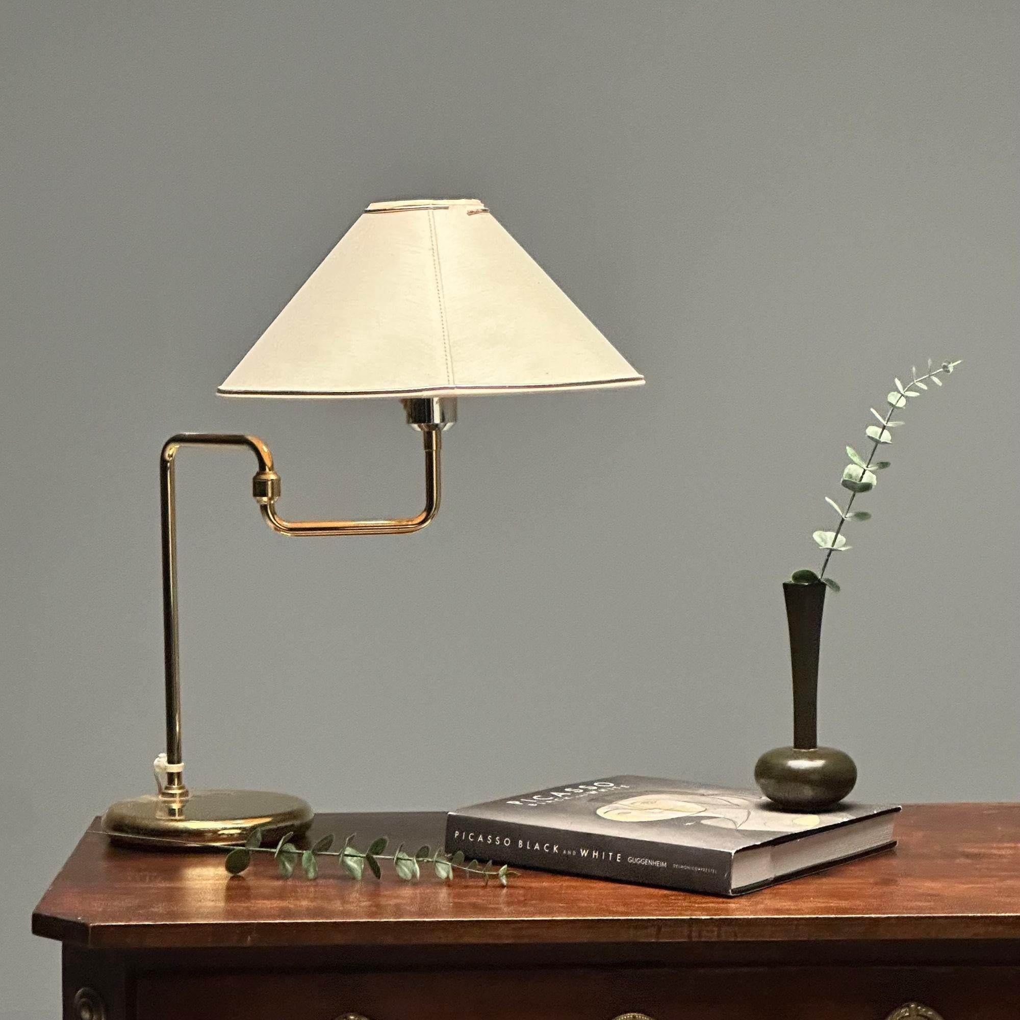 Reijmyre, Swedish Mid-Century Modern Adjustable Table Lamp, Metal, Sweden, 1960s For Sale 3