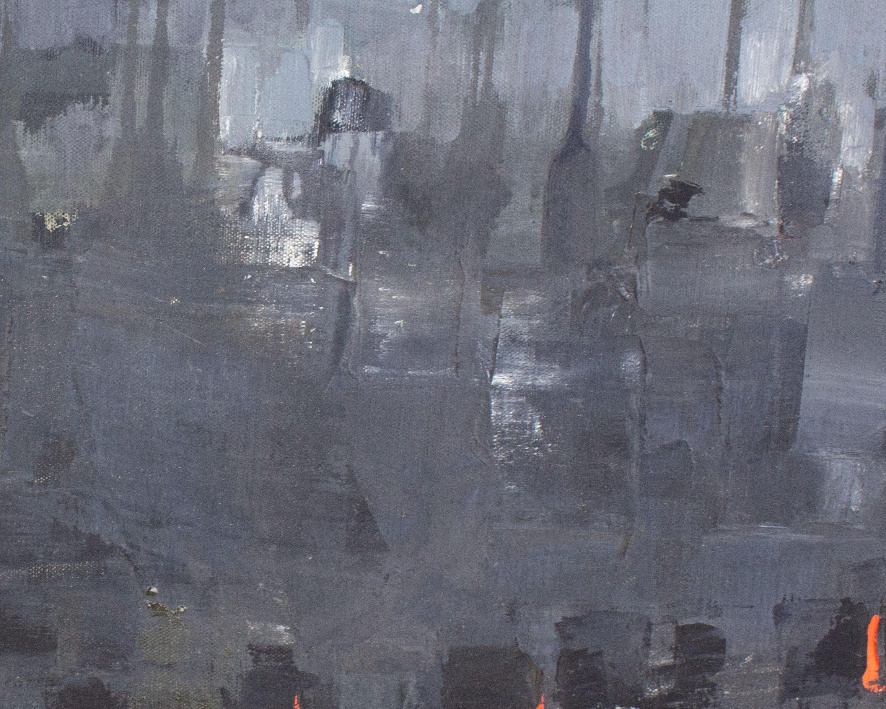 Reiko Sakagami Baume 1960 Olio su tela Pittura astratta in vendita 1