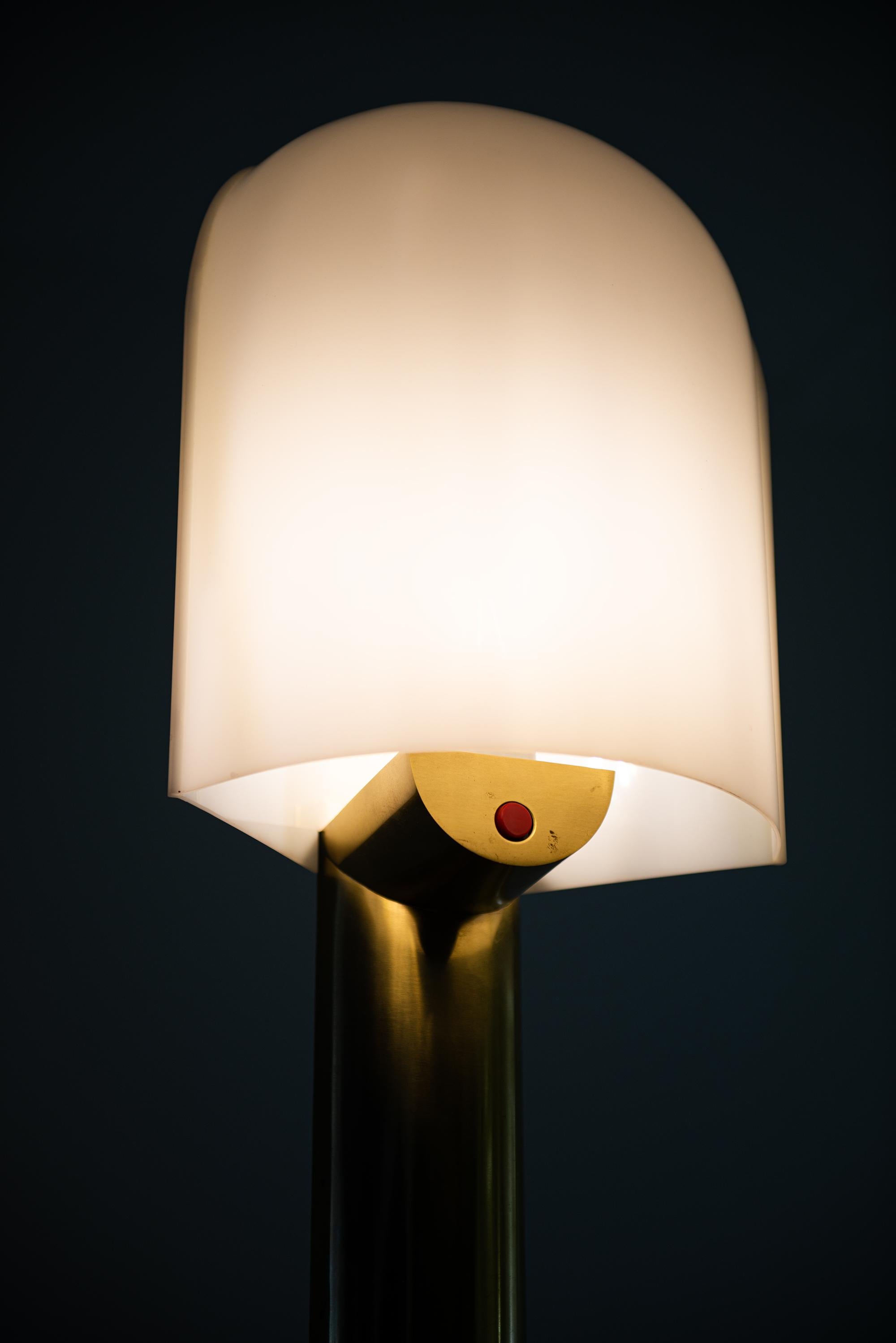 Brass Reima Pietilä Table Lamps Produced for Public Library Metso in Tampere, Finland For Sale
