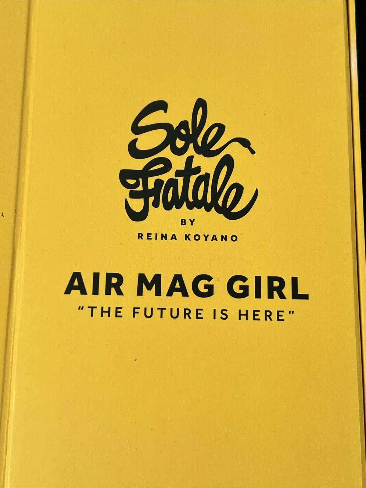 Nike Air Mag Girl Surrealism Vinyl Figure Designer Con 2017 - Sculpture by Reina Koyano