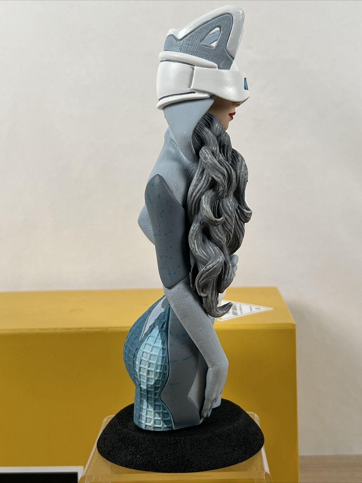 Nike Air Mag Girl Surrealism Vinyl Figure Designer Con 2017 - Beige Figurative Sculpture by Reina Koyano