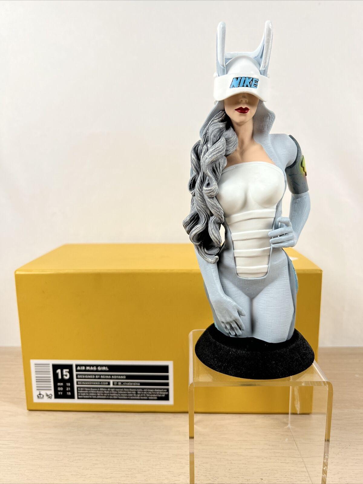 Reina Koyano Figurative Sculpture - Nike Air Mag Girl Surrealism Vinyl Figure Designer Con 2017