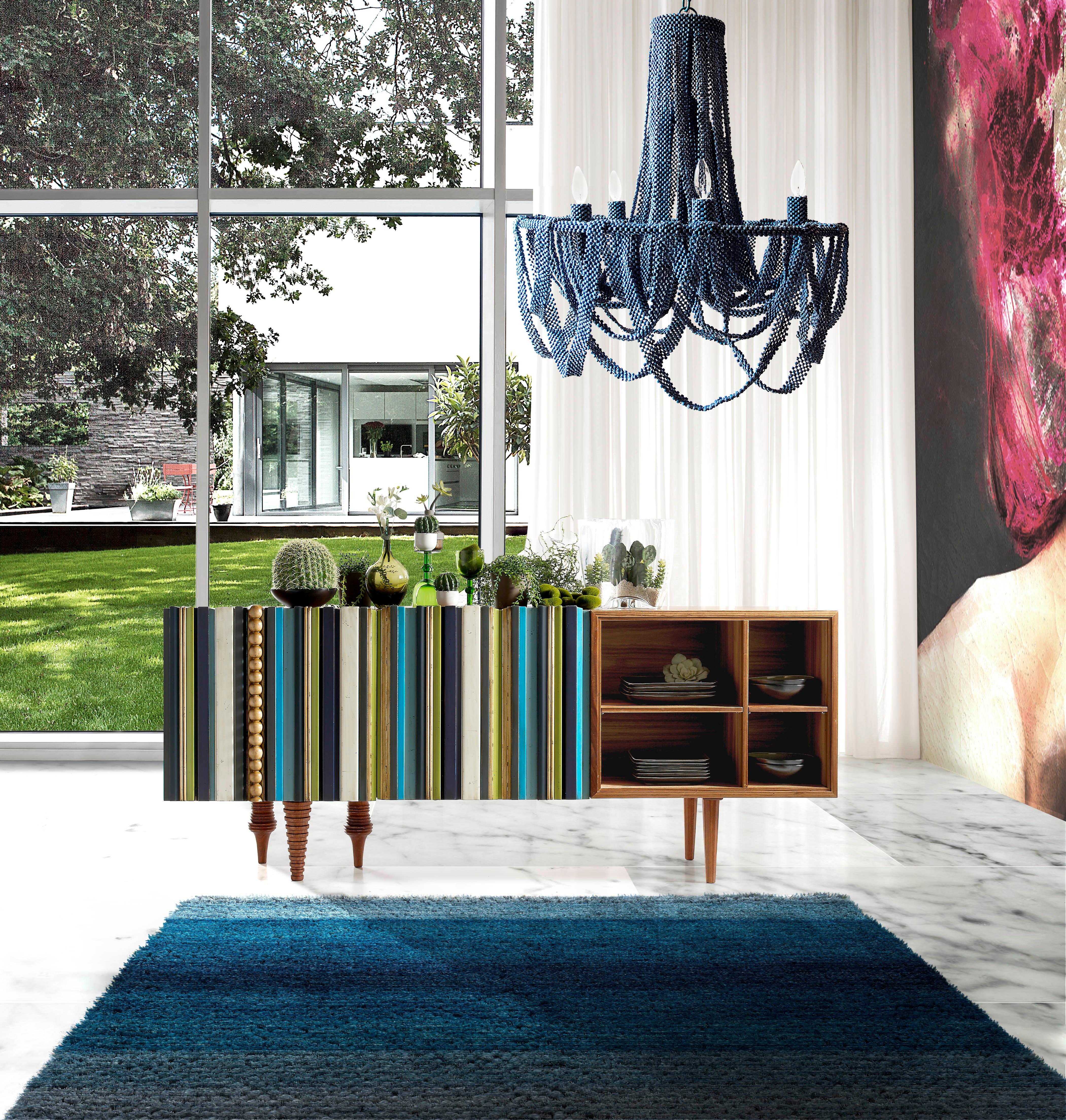 Post-Modern Reina Sideboard 190 by Lola Glamour For Sale